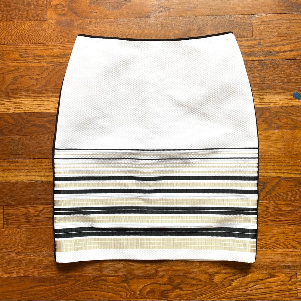 Per Se Carlisle Collection Backgammon pencil skirt size 6